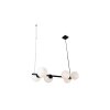 Luce Design PLUTO Hanglamp Zwart, 6-lichts