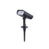 Lutec GINBO Tuinspot LED Zwart, 1-licht, Bewegingsmelder, Kleurwisselaar