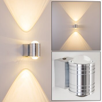 Florenz Badkamer lamp LED Aluminium, 2-lichts