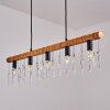 Tenche Hanglamp Natuurlijke kleuren, Zwart, 5-lichts