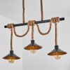 Bolombolo Hanglamp Natuurlijke kleuren, Zwart, 3-lichts