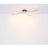 Globo JULES Plafondlamp LED Zwart, 1-licht