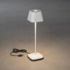 Konstsmide Capri Tafellamp voor buiten LED Wit, 1-licht