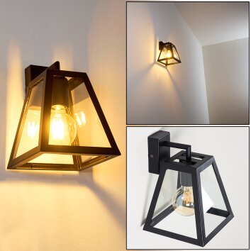 Nittorp Wandlamp Zwart, 1-licht