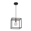 Lucide ARTHUR Hanglamp Zwart, 1-licht