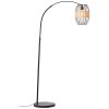 Brilliant Slope Staande lamp Zwart, 1-licht