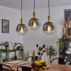 Berle Hanglamp Messing, 3-lichts