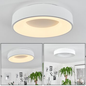 Playas Plafondlamp LED Wit, 1-licht