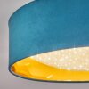 Maripi Plafondlamp LED Blauw, Goud, 1-licht