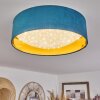 Maripi Plafondlamp LED Blauw, Goud, 1-licht