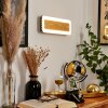 Guacacallo Muurlamp LED Goud, Zwart, Wit, 1-licht