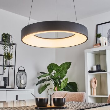 Playas Hanglamp LED Zwart, 1-licht