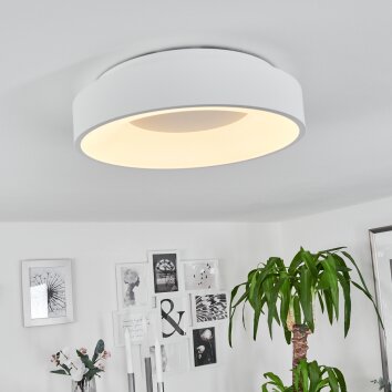 Playas Plafondlamp LED Wit, 1-licht