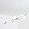 Zuoz Hanglamp Wit, 4-lichts