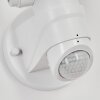 Langra Buiten muurverlichting LED Wit, 2-lichts, Bewegingsmelder