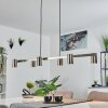 Zuoz Hanglamp Nikkel mat, 6-lichts