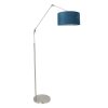 Steinhauer Prestige Chic Staande lamp roestvrij staal, 1-licht