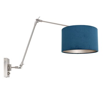 Steinhauer Prestige Chic Muurlamp roestvrij staal, 1-licht