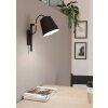 Eglo LACEY Muurlamp Bruin, Zwart, 1-licht