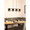 Eglo FILAGO Hanger Hout donker, Zwart, 4-lichts