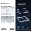 Paul Neuhaus PURE-LINES Plafondlamp LED Aluminium, 1-licht, Afstandsbediening