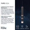 Paul Neuhaus PURE-VEGA Hanglamp LED Zwart, 9-lichts