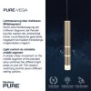 Paul Neuhaus PURE-VEGA Hanglamp LED Messing, 9-lichts