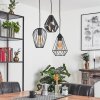 Aveloso Hanglamp Zwart, 3-lichts