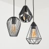 Aveloso Hanglamp Zwart, 3-lichts