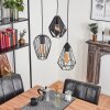 Aveloso Hanglamp Zwart, 3-lichts