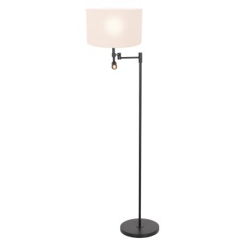 Steinhauer Stang Staande lamp LED Zwart, 2-lichts