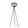 Lucide LUCAS Staande lamp Zwart, 1-licht