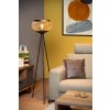 Lucide LUCAS Staande lamp Zwart, 1-licht