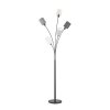 Fischer & Honsel Koi Staande lamp Zwart, 5-lichts