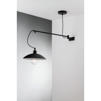 Luce-Design ELDORADO Muurlamp Zwart, 1-licht