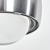 Sapri Muurlamp Zilver, 1-licht