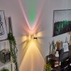 Sapri Muurlamp Zilver, 1-licht