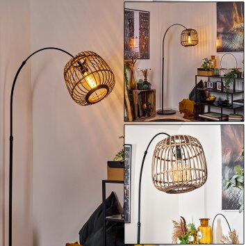 Combeima Staande lamp Zwart, 1-licht