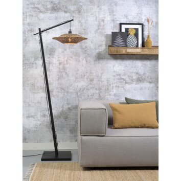 Good & Mojo BALI Staande lamp Zwart, 1-licht