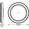 LEDVANCE Decorative Plafondpaneel Zwart, 1-licht