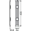 LEDVANCE LINEAR Onderbouw verlichting Wit, 1-licht, Bewegingsmelder