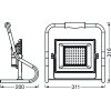 LEDVANCE WORKLIGHTS Tuinspot Oranje, 1-licht