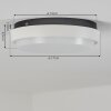 Centinela Buitenshuis plafond verlichting LED Antraciet, Wit, 1-licht