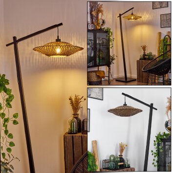 Shelbourne Staande lamp Zwart, 1-licht