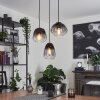 Mechaico Hanglamp Zwart, 3-lichts