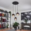 Mechaico Hanglamp Zwart, 3-lichts