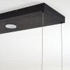 Quirihue Hanglamp LED Zwart, Wit, 6-lichts