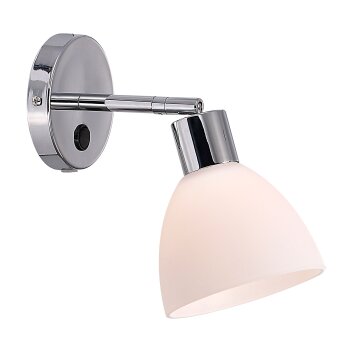 Nordlux RAY Muurlamp Chroom, 1-licht