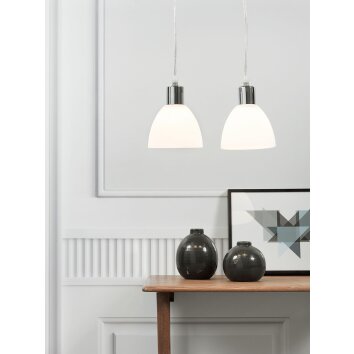 Nordlux RAY Hanglamp Chroom, 2-lichts