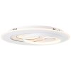 Brilliant Furtado Plafondlamp LED Zwart, Wit, 1-licht, Afstandsbediening